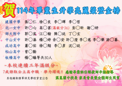 114年會考榜單圖片(另開新視窗)